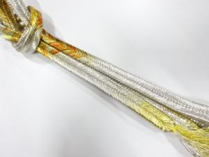 正絹　手組帯締め